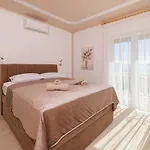 Traumhaftes Penthouse Nur 400 Meter Zum Mit Beheizbarem Pool, Meerblick, Babybett, Grill Lägenhet Crikvenica