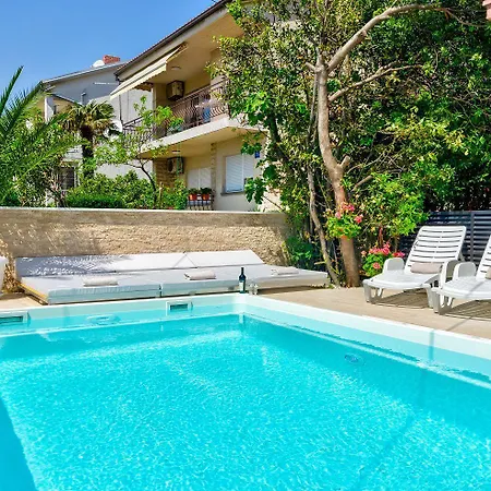 Traumhaftes Penthouse Nur 400 Meter Zum Mit Beheizbarem Pool, Meerblick, Babybett, Grill Apartman *