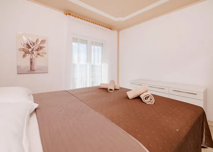 Traumhaftes Penthouse Nur 400 Meter Zum Mit Beheizbarem Pool, Meerblick, Babybett, Grill Lejlighed Crikvenica
