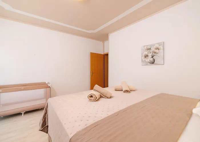 Traumhaftes Penthouse Nur 400 Meter Zum Mit Beheizbarem Pool, Meerblick, Babybett, Grill Lejlighed