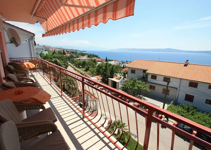 Apartment Traumhaftes Penthouse Nur 400 Meter Zum Mit Beheizbarem Pool, Meerblick, Babybett, Grill Crikvenica