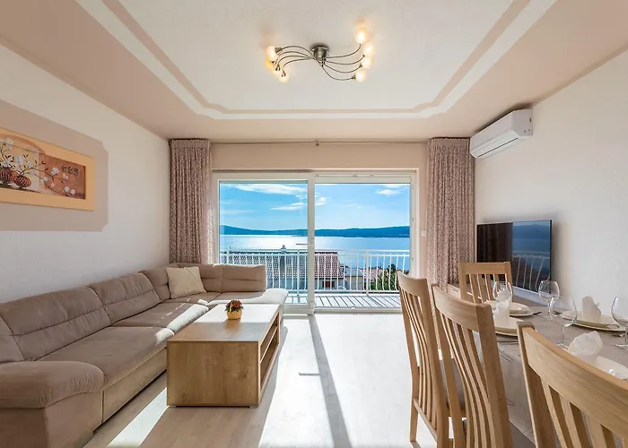 Traumhaftes Penthouse Nur 400 Meter Zum Mit Beheizbarem Pool, Meerblick, Babybett, Grill Apartment *