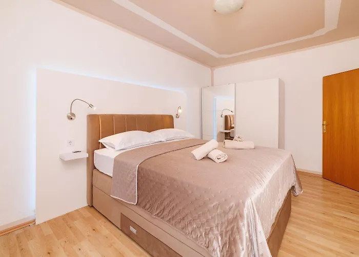 Traumhaftes Penthouse Nur 400 Meter Zum Mit Beheizbarem Pool, Meerblick, Babybett, Grill * Crikvenica